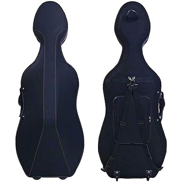 美品 4/4 チェロケース セミハードケース キャスター付き 24時間以内発送 Amazon.co.jp: チェロケース、4/4チェロハードケース、超軽量